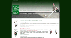 Desktop Screenshot of gsvac.cz